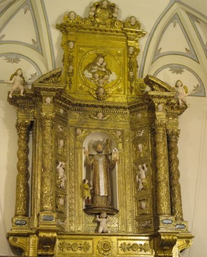 Restauro conservativo Altare ligneo decorato in oro zecchino – anno 1654 – Torremaggiore -Foggia-