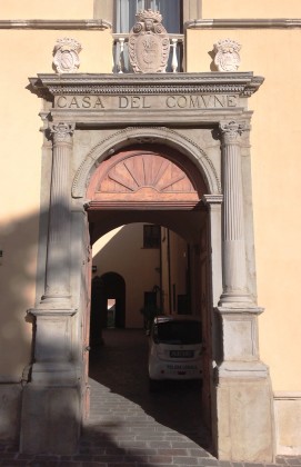 Restauro conservativo portale lapideo “Comune di Troia” -Foggia-