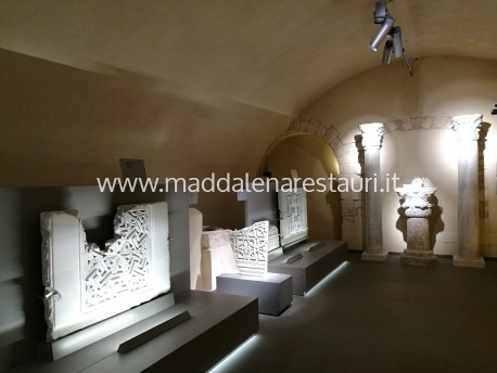 Restauro conservativo opere lapidee dal IV al X sec. del Museo Diocesano di Manfredonia