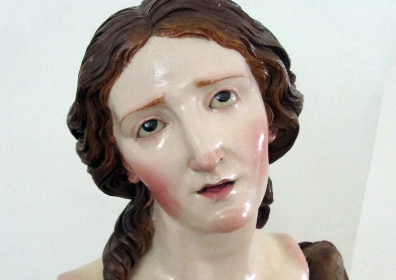 Restauro conservativo della scultura lignea policroma
