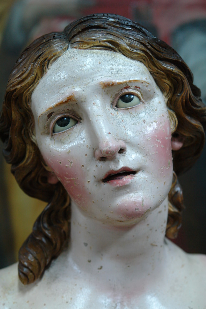 Restauro conservativo della scultura lignea