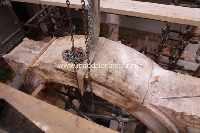 Restauro conservativo del pozzo lapideo