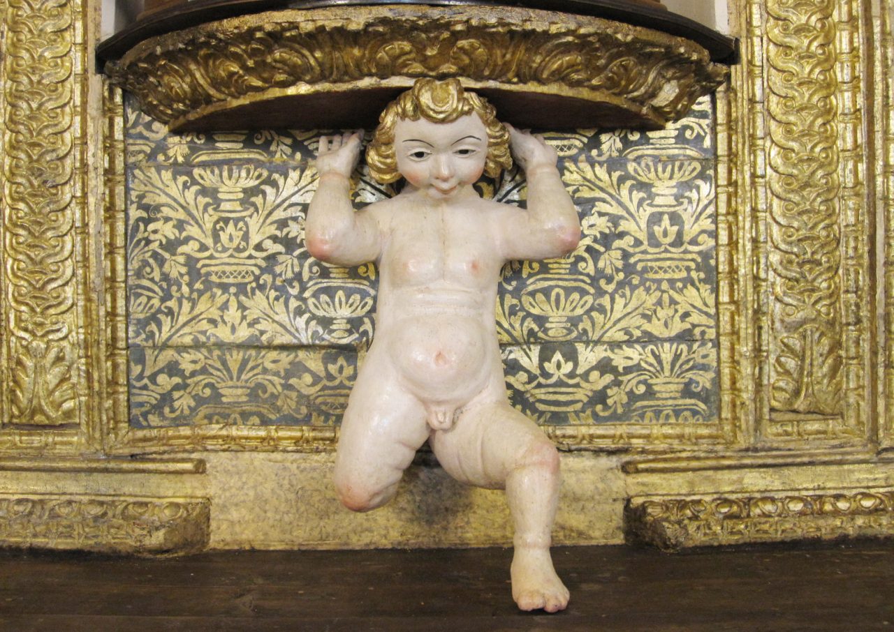 Restauro conservativo macchina lignea