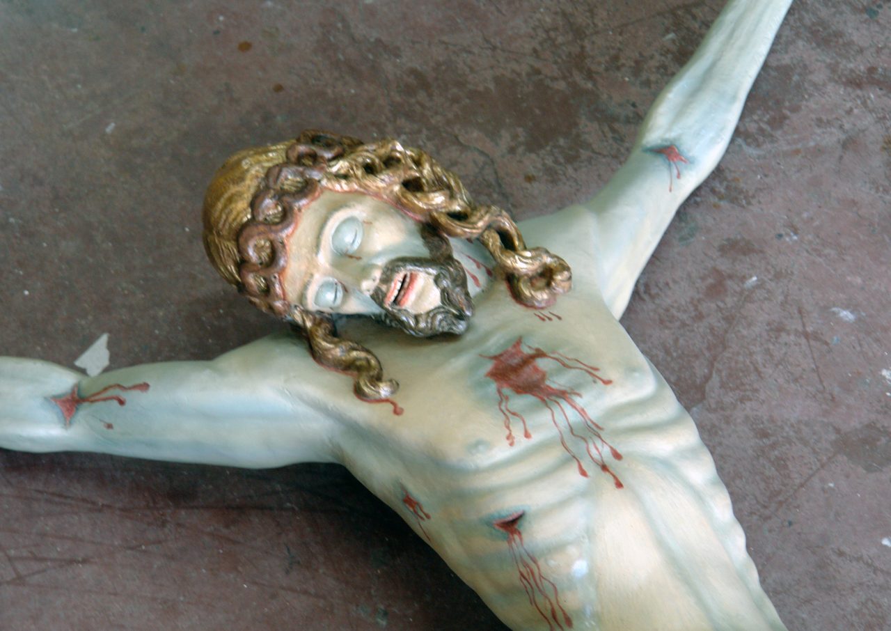 Restauro conservativo dell'opera lignea policroma