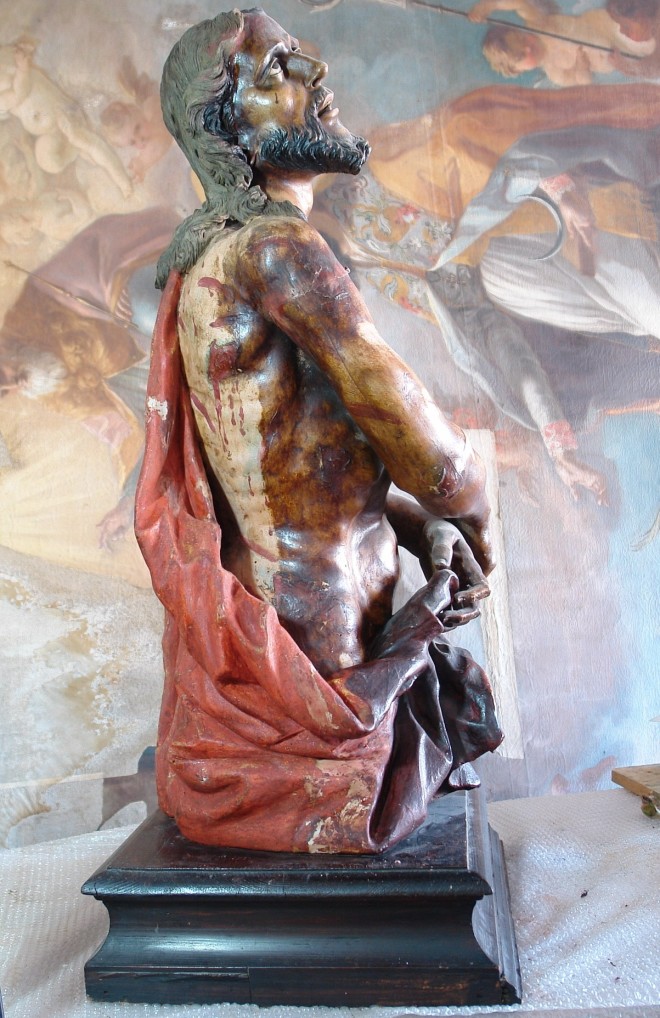 Restauro conservativo dell'opera lignea