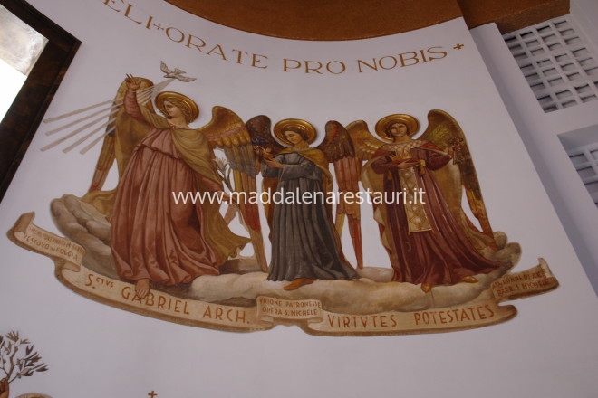 Restauro conservativo del dipinto murale