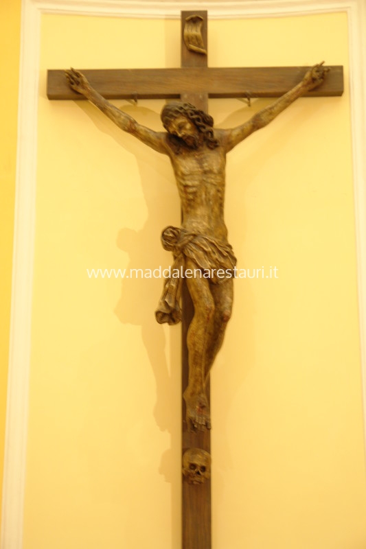 Restauro conservativo dell'opera lignea policroma