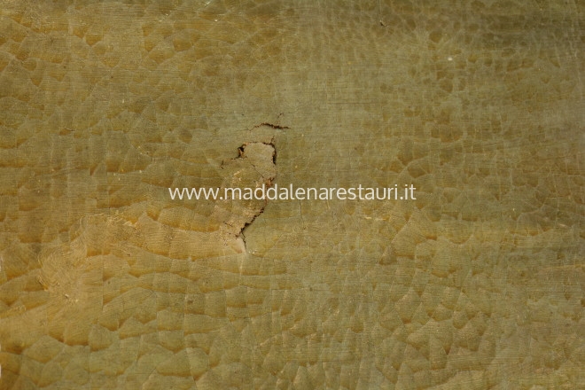 Restauro conservativo del dipinto olio su tela