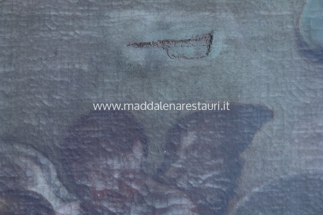 Restauro conservativo del dipinto olio su tela