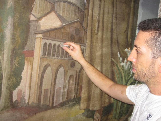 Restauro conservativo del dipinto murale