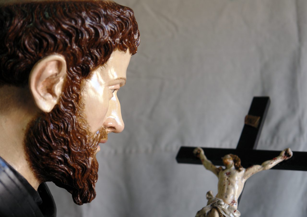 Restauro conservativo della scultura in Cartapesta